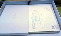 斎藤真一 淡彩画集 哀歌 （限定本A：限定30部 額装肉筆淡彩画一額・銅版画5葉付属）