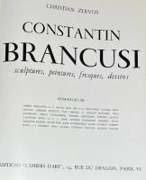 CONSTANTIN BRANCUSI sculptures, peintures, fresques, dessins