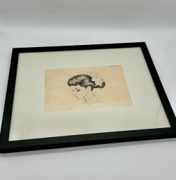 『女』中原淳一　挿絵原画作品