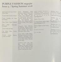 Purple Fashion Magazine SPRING/SUMMER 2008 vol.3 issue 9