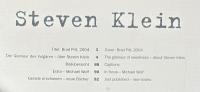 FOTOGRAFIE PORTFOLIO No. 44 STEVEN KLEIN