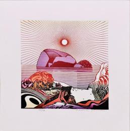 【新版画】吉田穂高　パラダイス