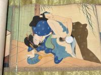 明治期筆 春画巻
