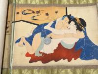 明治期筆 春画巻