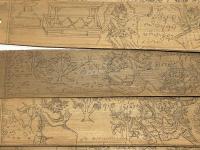 貝葉経(貝多羅葉経)　絵入