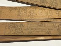 貝葉経(貝多羅葉経)　絵入