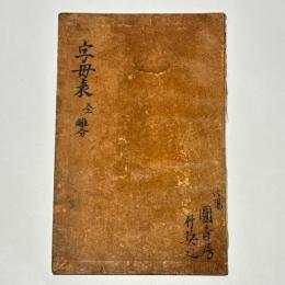 一行禅師字母表 附 離分　(高野版)