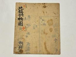 鎌倉時代写　地鎮供物圖