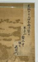 大型　極彩色 釈迦涅槃図