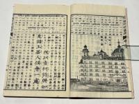 鼇頭梵和直釈　阿弥陀経図説