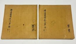 伝法灌頂私次第 金胎　三宝院流道教方