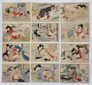 明治期春画 彩色木版画