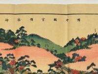 備中国吉備津神社之図