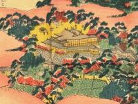 備中国吉備津神社之図