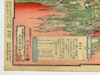 美濃霞間渓真景明細絵図