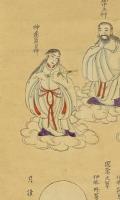 天尊出雲八神図　(掛軸) 