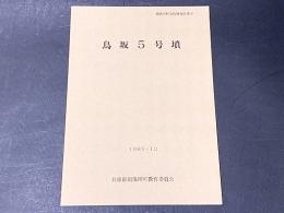 鳥坂5号墳　　揖保川町文化財報告書Ⅳ