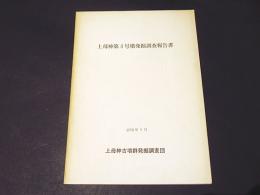 上母神第4号墳発掘調査報告書