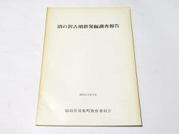 沼の沢古墳群発掘調査報告