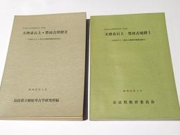 天理市石上・豊田古墳群1・2　奈良県文化財調査報告書 第20集・第27集