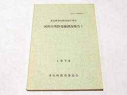 河田古墳群発掘調査報告1