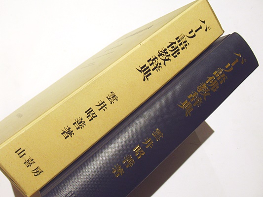 パーリ語佛教辞典 新版 雲井昭善 山喜房佛書林