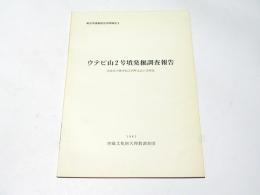 ウテビ山2号墳発掘調査報告