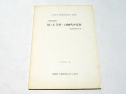 福ヶ谷遺跡・白川火葬墓群発掘調査報告書