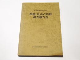 押越・社山古墳群調査報告書