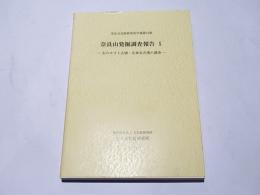 奈良山発掘調査報告