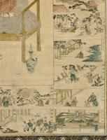 鬼頭道恭筆木版「弘法大師御一代絵解」