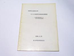 大口古墳群発掘調査概報 － 広域農道整備事業に伴う事前発掘調査概要－