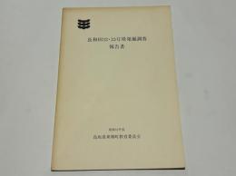 長和田32・33号墳発掘調査報告書