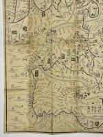 西国巡大和廻 方角絵図