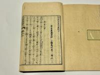 生産道案内　(和本)