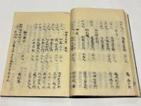 越藩拾遺録/越藩知行附　(和本)