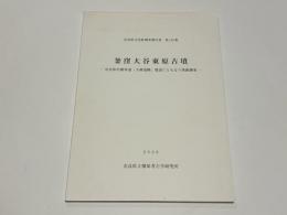 釜窪大谷東原古墳　奈良県文化財調査報告書 第135集