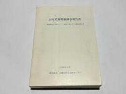 田屋遺跡発掘調査報告書 : 一般国道24号(和歌山バイパス)建設工事に伴う発掘調査報告書