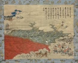 二河白道図　(二河譬)