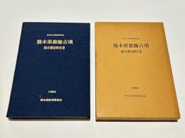 熊本県装飾古墳総合調査報告書　熊本県文化財調査報告　第68集