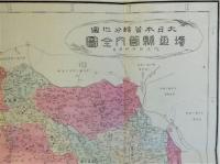 大日本管轄分地図　埼玉県管内全図