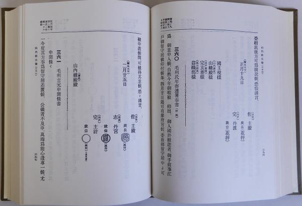 大日本古文書 山内首藤家文書 家わけ第十五(東京大学史料編纂所