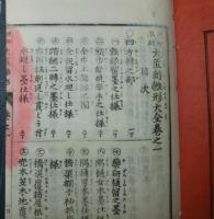 規矩準縄大匠新雛形大全　　全６冊