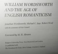 William Wordsworth and the Age of English Romanticism