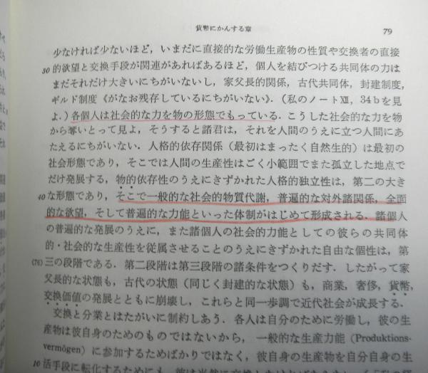 マルクス 経済学批判要綱 全5巻(高木幸二郎：監訳) / 古本