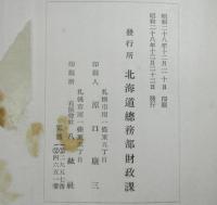 北海道概況　昭和二十七年