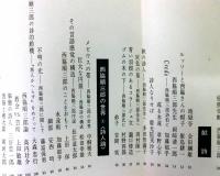 無限　詩と詩論　第２９号　特集：西脇順三郎
