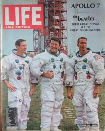 「LIFE」 Asia Edition  Vol.45, No.9  Apollo 7 / The Beatles : Their Great Songs Set to Great Photographs