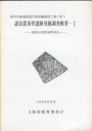 讃良郡条里遺跡発掘調査概要 : 都市計画道路国守黒原線建設工事に伴う 1