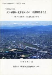 久宝寺遺跡・竜華地区(その1)発掘調查報告書: 八尾市亀井所在 : JR久宝寺駅舎・自由通路設置に伴う